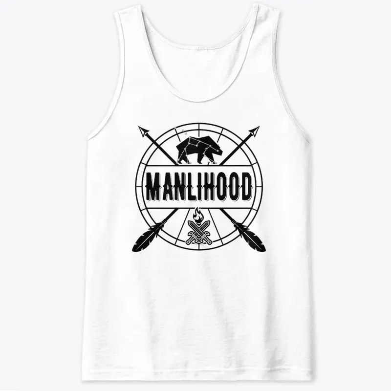 Manlihood Black Logo