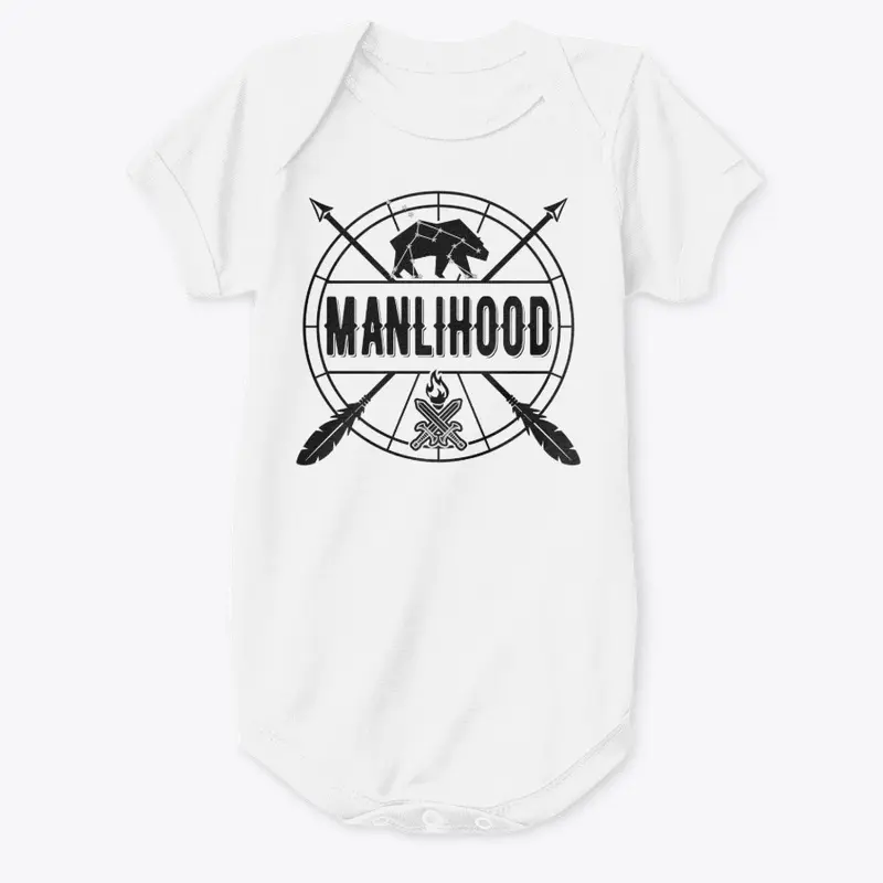 Manlihood Black Logo