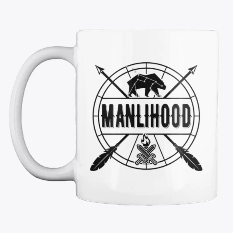 Manlihood Black Logo